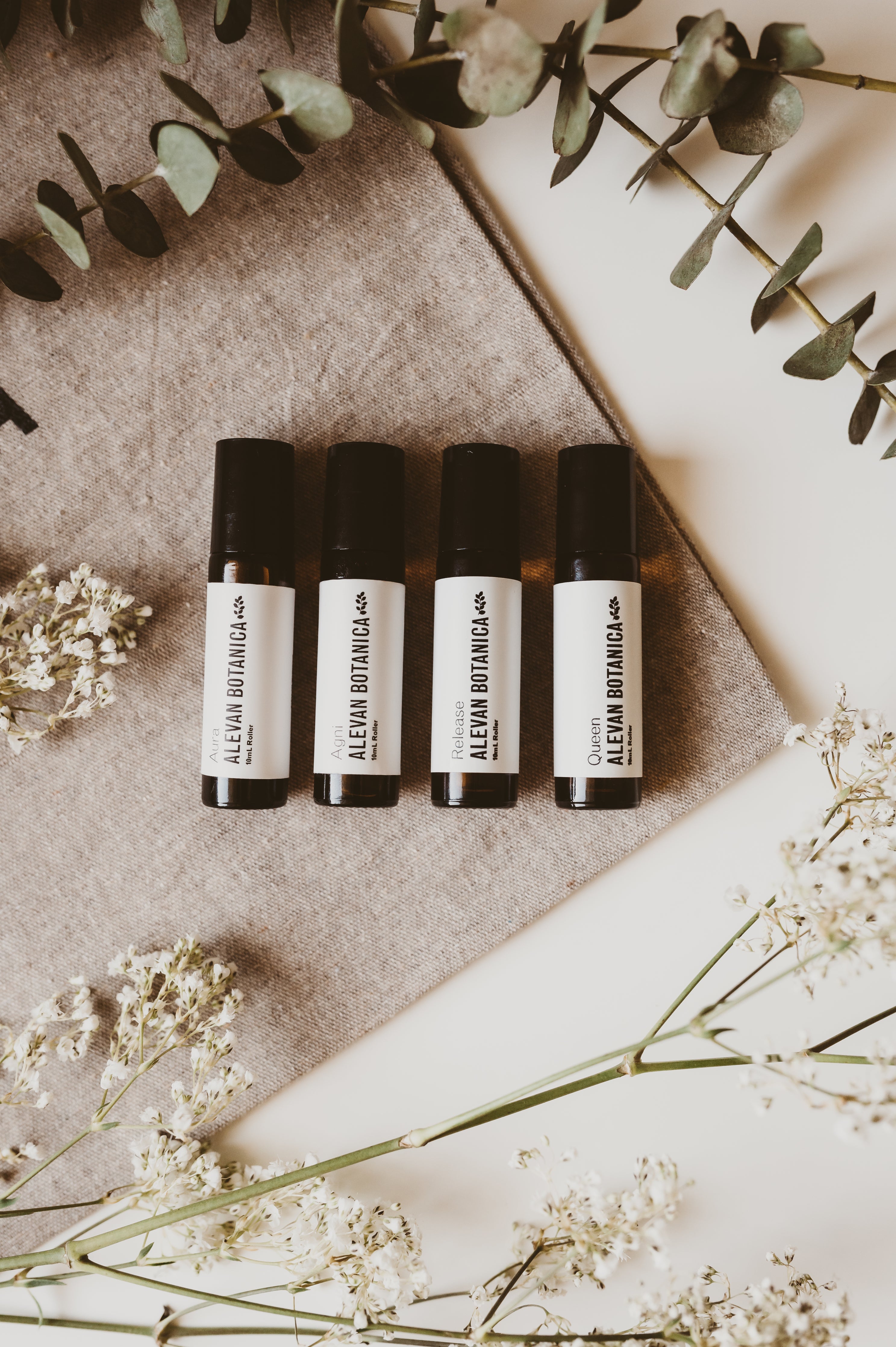 Alevan Botanica Remedy Roller Blend Set